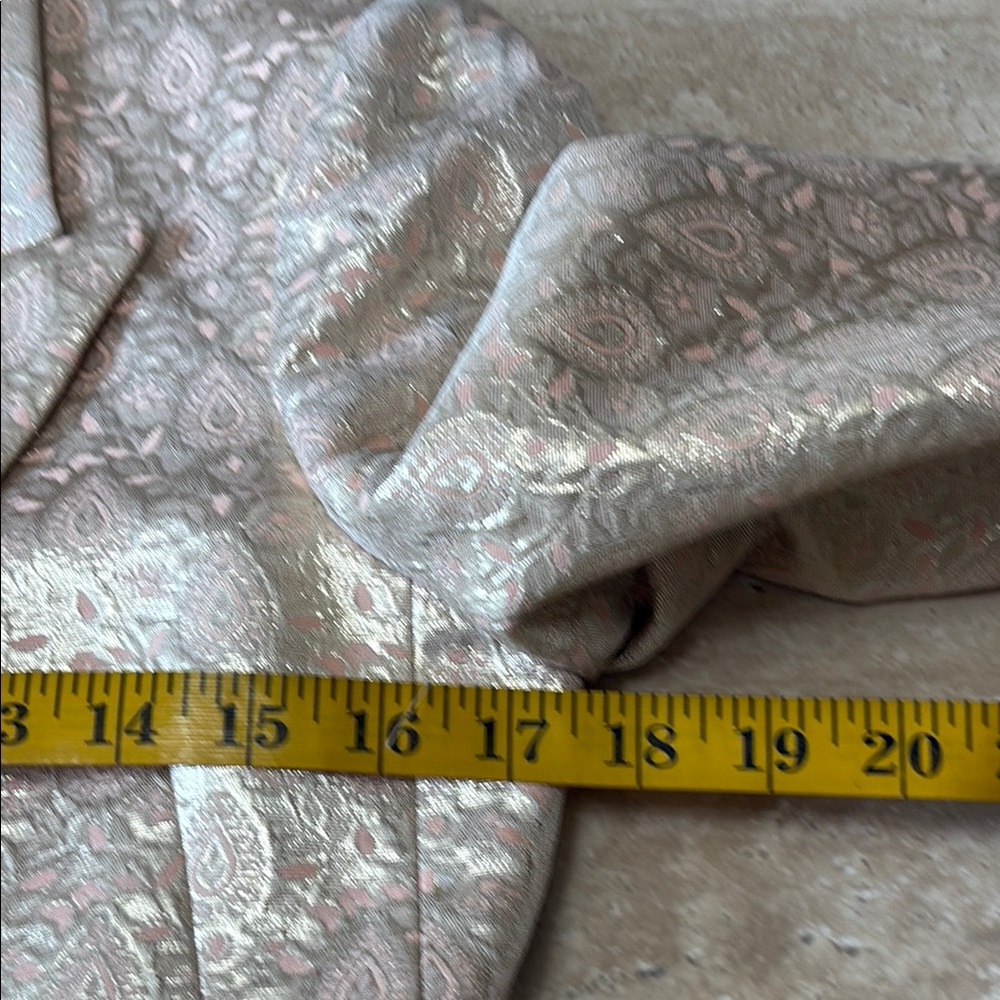 MICHAEL Michael Kors Cream Tailored Blazer pale, pink and white gold - Picture 14 of 16